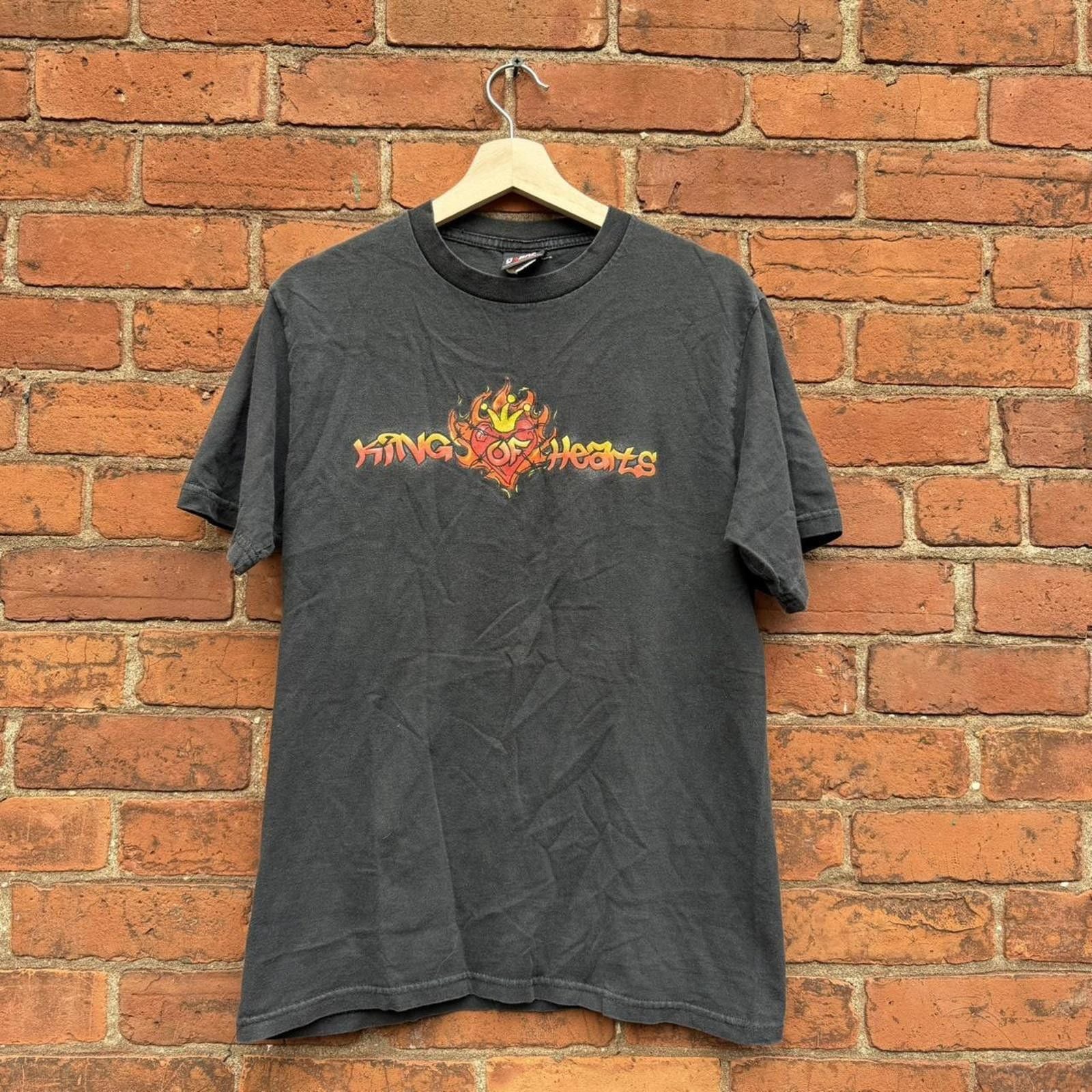 Giant Vintage King Of Hearts T Shirt 90s M