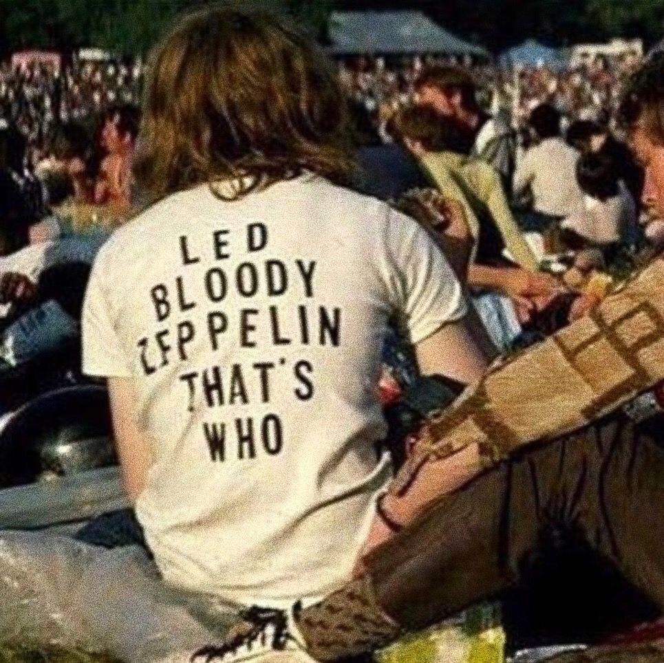 American Apparel Led Zeppelin 70s Inspired Tee