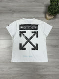 Off White Seeing Things Off White Brushed Tee Oversized Hoodie, Sweatshirt | FlexRushtees.com