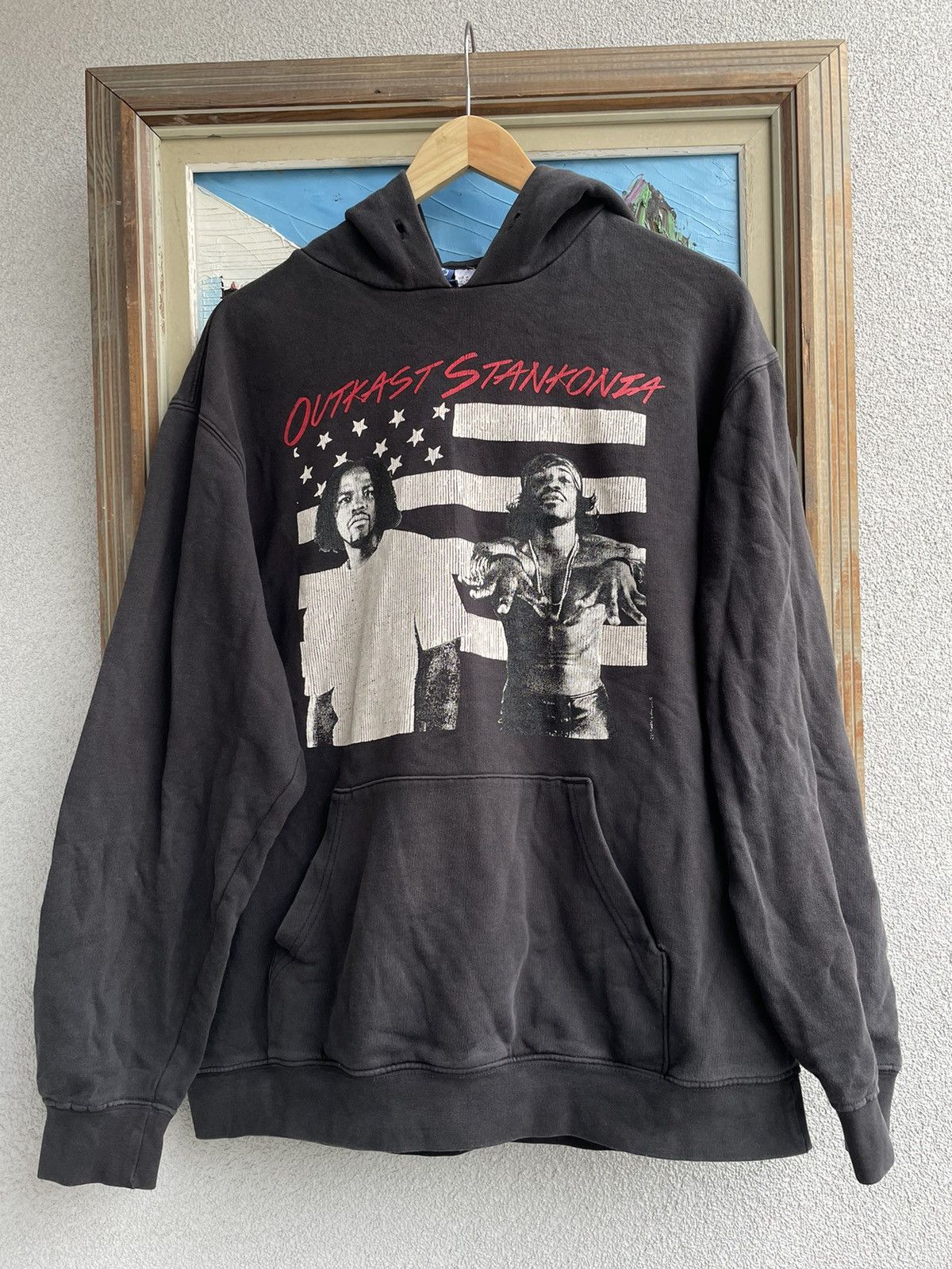 Rap Tees Outkast Stankonia Album Print H M Hoodie Rap Hype Rare Sweatshirt | FlexRushtees.com