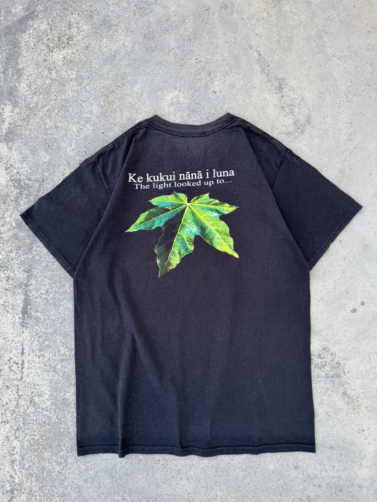 Vintage 2000s Marijuana Weed Hawaiian Art Tees