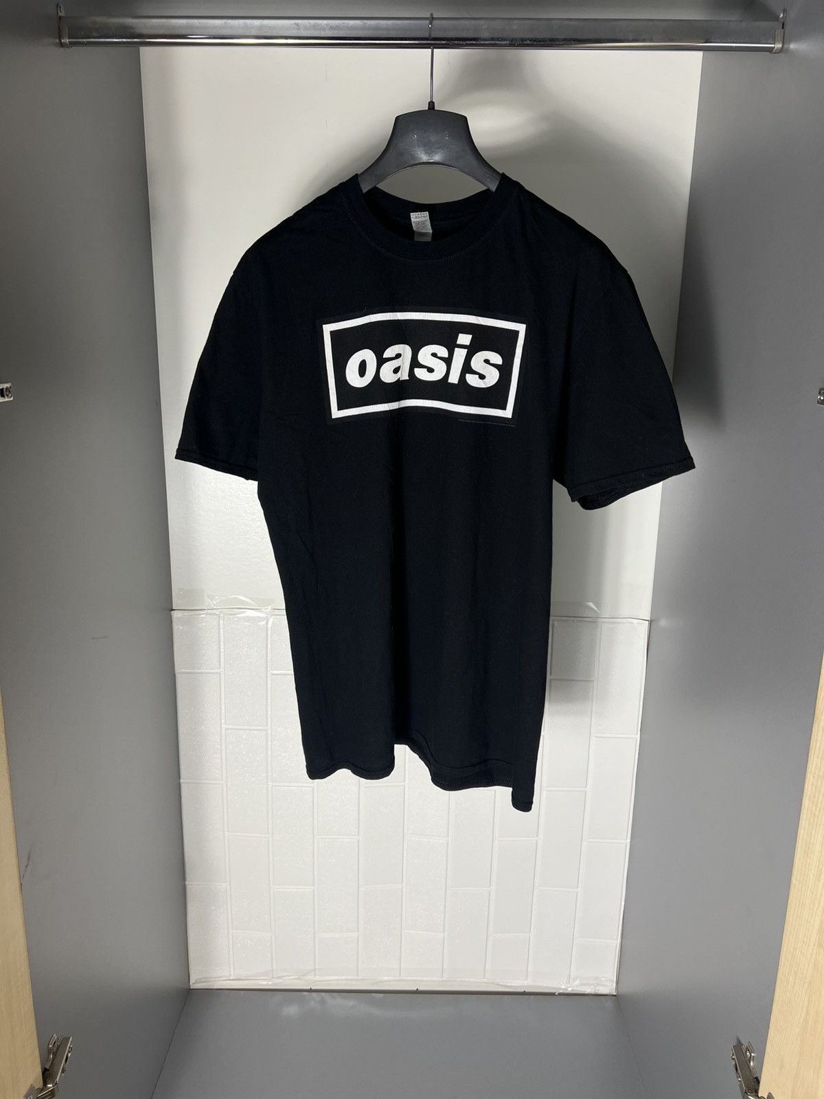 Vintage Very Rare Oasis Big Logo Rock T Shirt Amazing Punk Metal 90s Hoodie, Sweatshirt | FlexRushtees.com