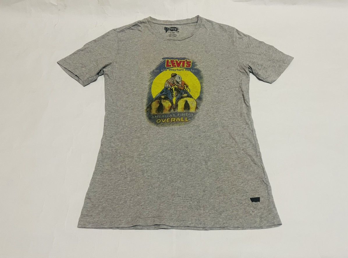 Levi S Vintage Clothing Levi S Americas Finest Overall Western Custom Promo Tees