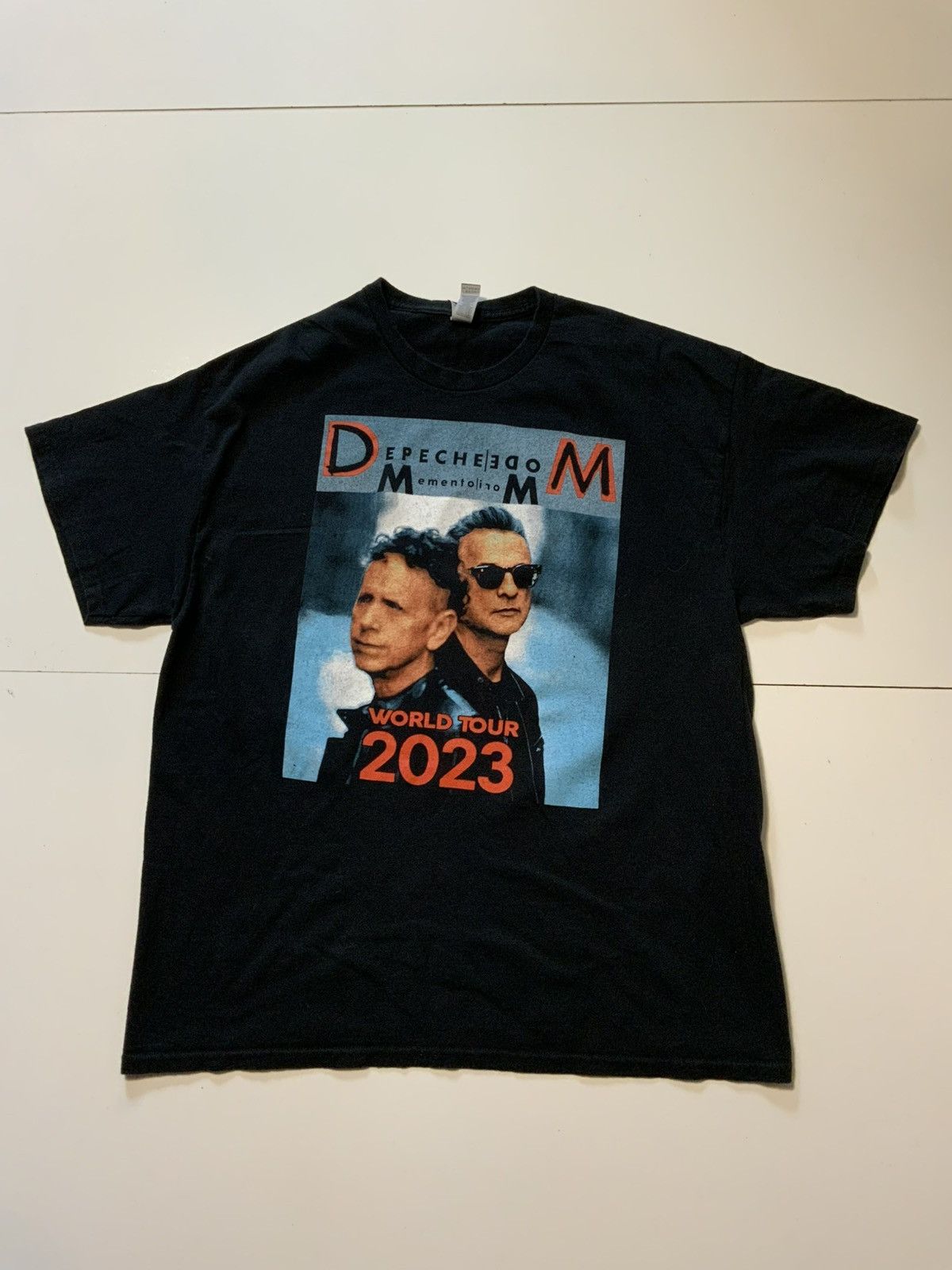 Band Tees Depeche Mode Memento Mori World Tour 2023 Rock Band T Shirt Hoodie, Sweatshirt | FlexRushtees.com