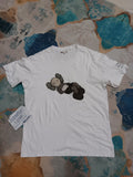Kaws Sleeping X Uniqlo Tokyo First Mori Artist Graffiti Tee Hoodie, Sweatshirt | FlexRushtees.com