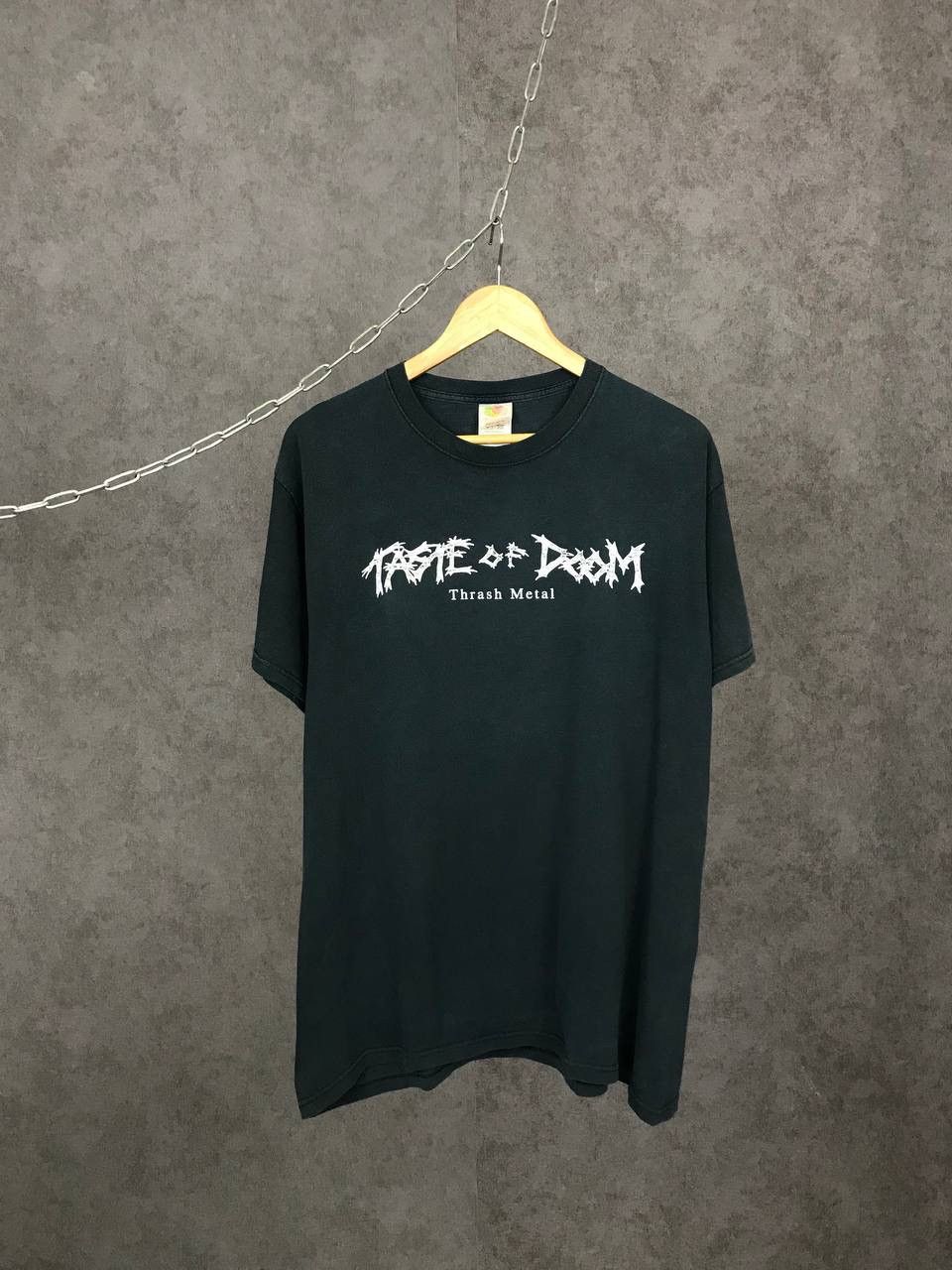 Vintage Taste Of Doom Thrash Metal Rock Band Tee