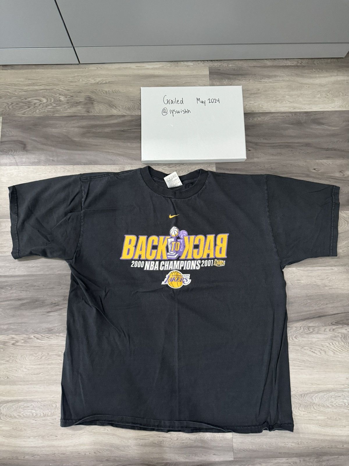 Vintage Los Angeles Lakers Back To Back Champions T Shirt Hoodie, Sweatshirt | FlexRushtees.com