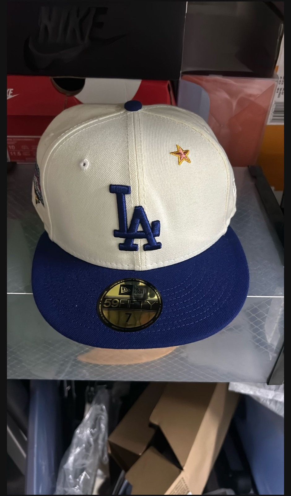 New Era Los Angeles Dodgers Fitted Size 7