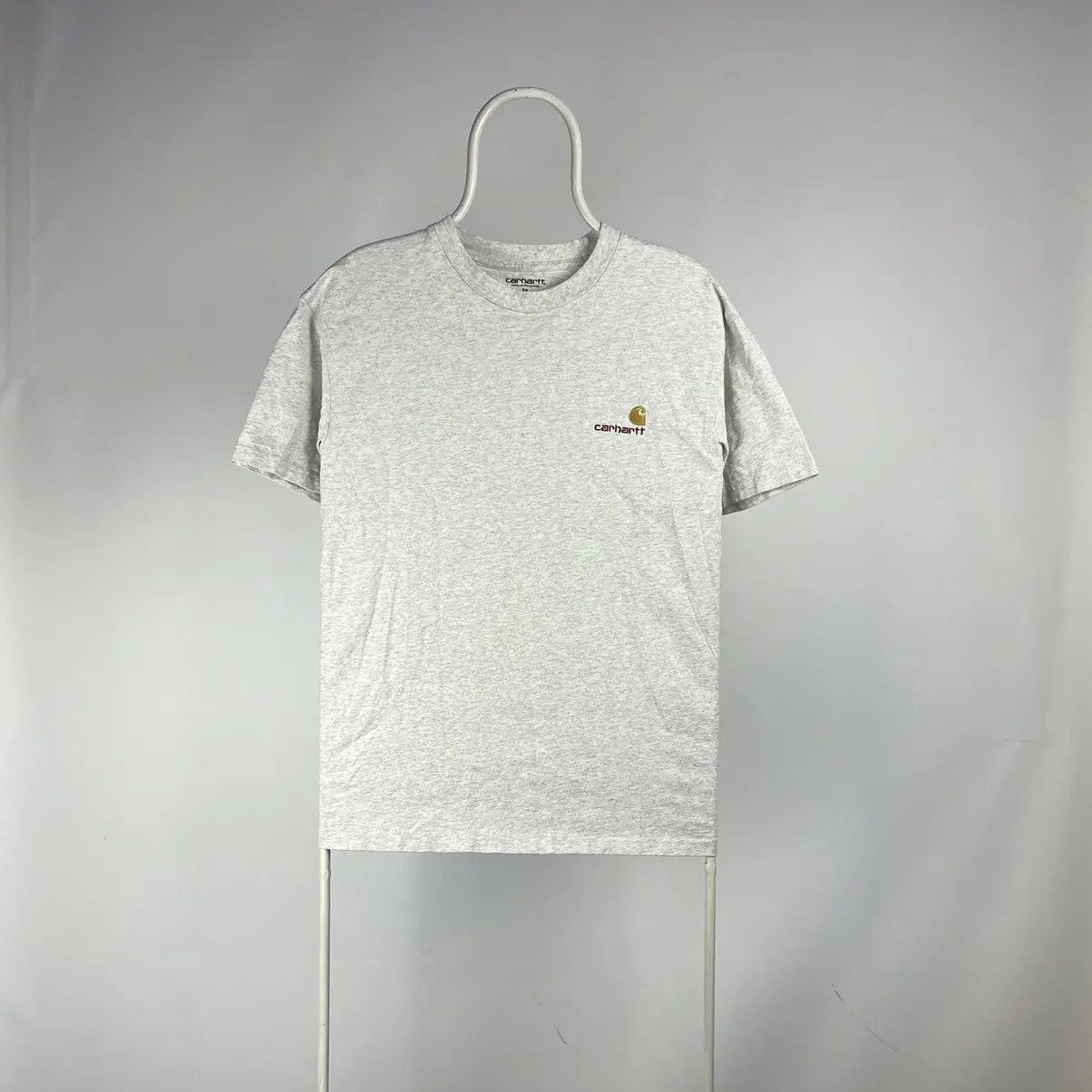 Carhartt S S American Script Tshirt Size Medium Hoodie, Sweatshirt | FlexRushtees.com
