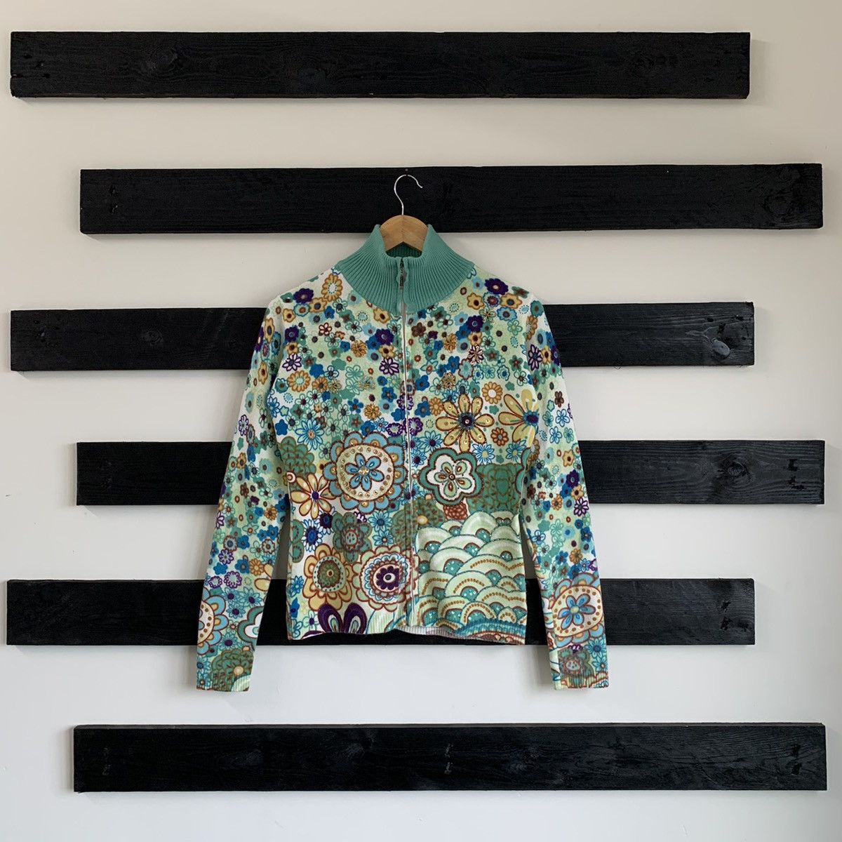 Hysteric Glamour Custo Barcelona Floral Sweater