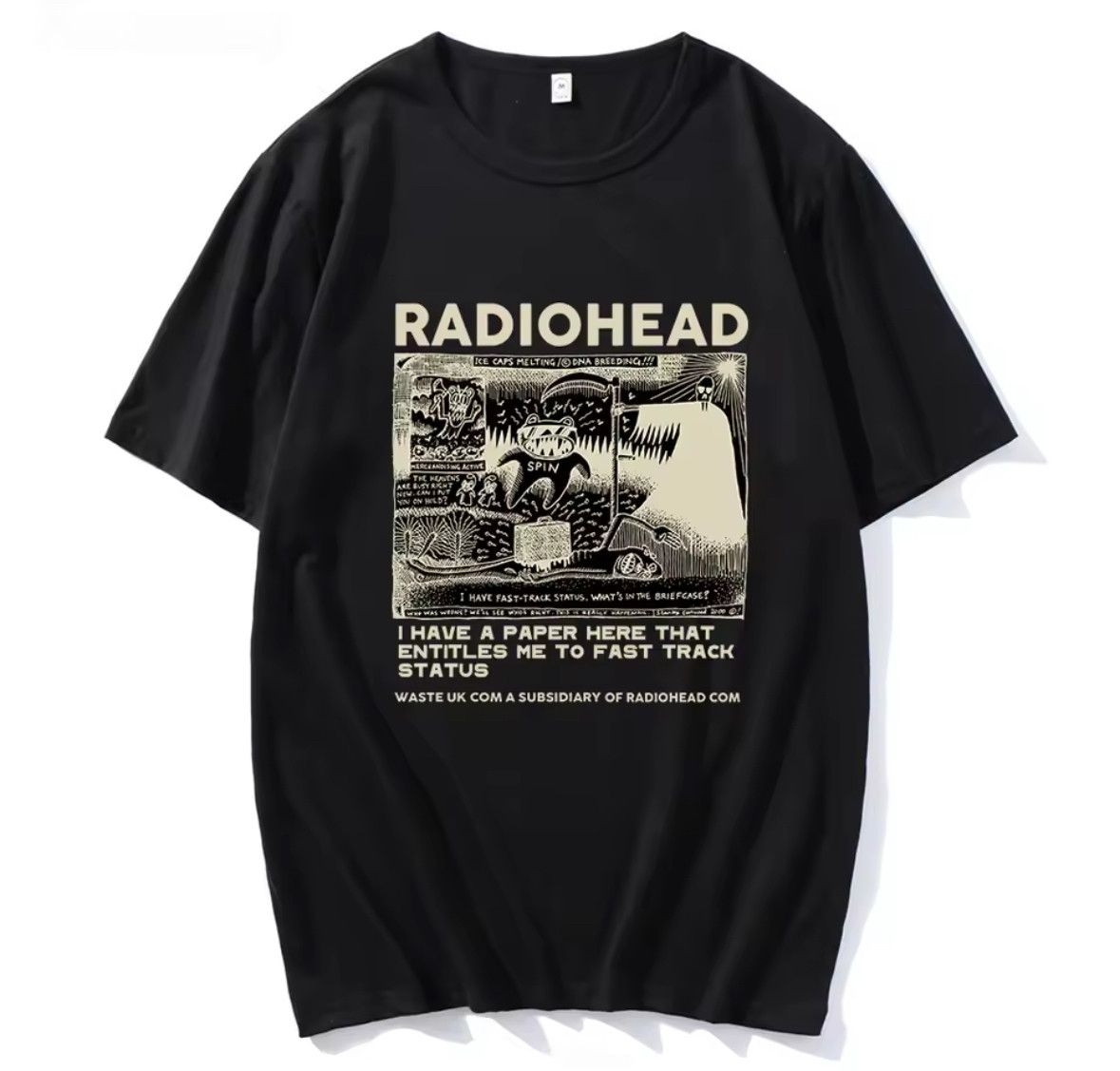 Other Streetwear Radiohead The Bend Album Band Print Black T Shirt Hoodie, Sweatshirt | FlexRushtees.com