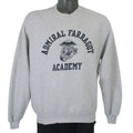 Vintage Admiral Farragot Academy Grey Crewneck Sweatshirt