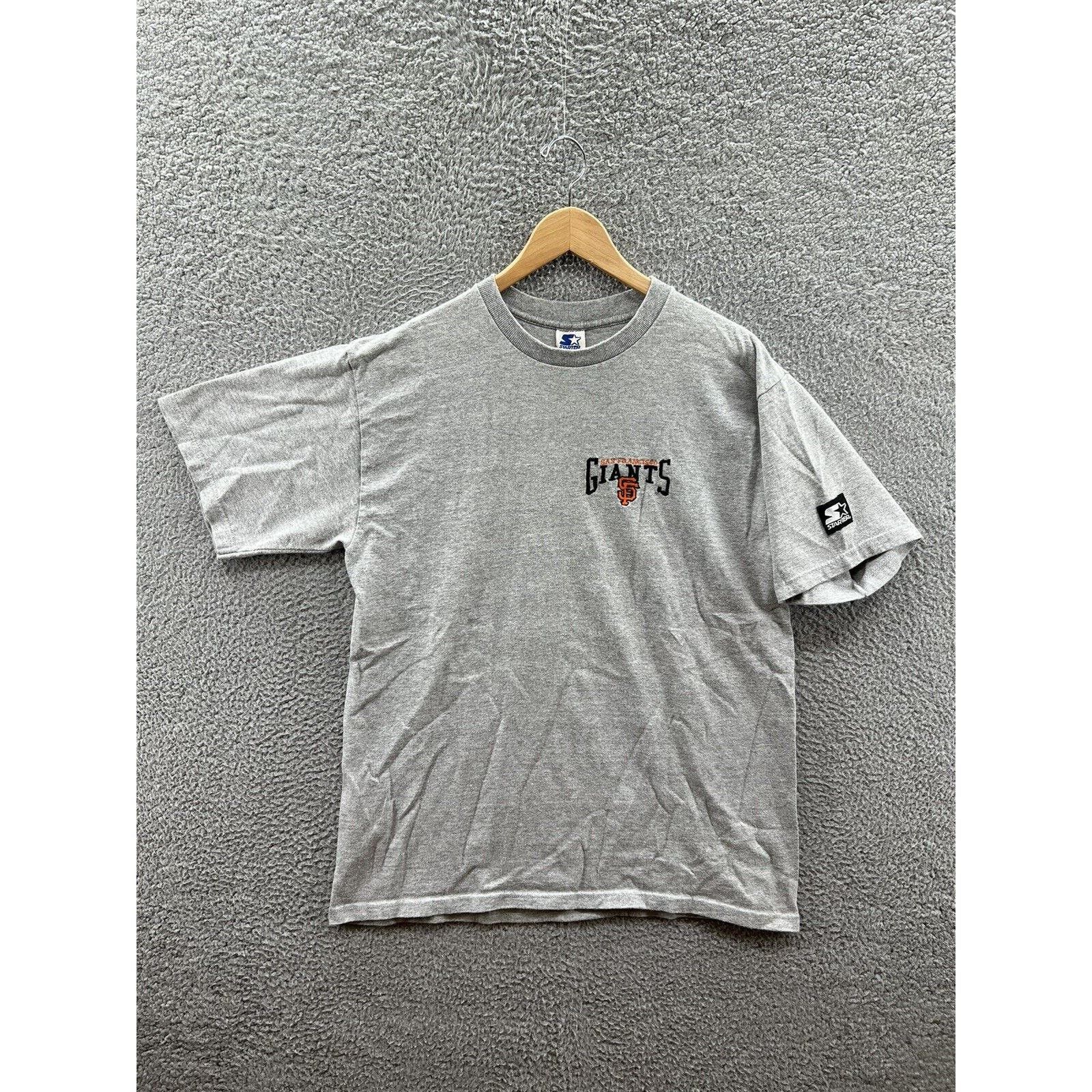 Starter Embroidered San Francisco Giants T Shirt Made In Usa