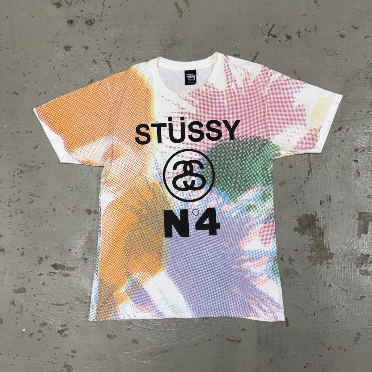 Stussy Big Head Trippy Tee Aop