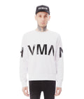 Crew Neck Sweatshirt in White
