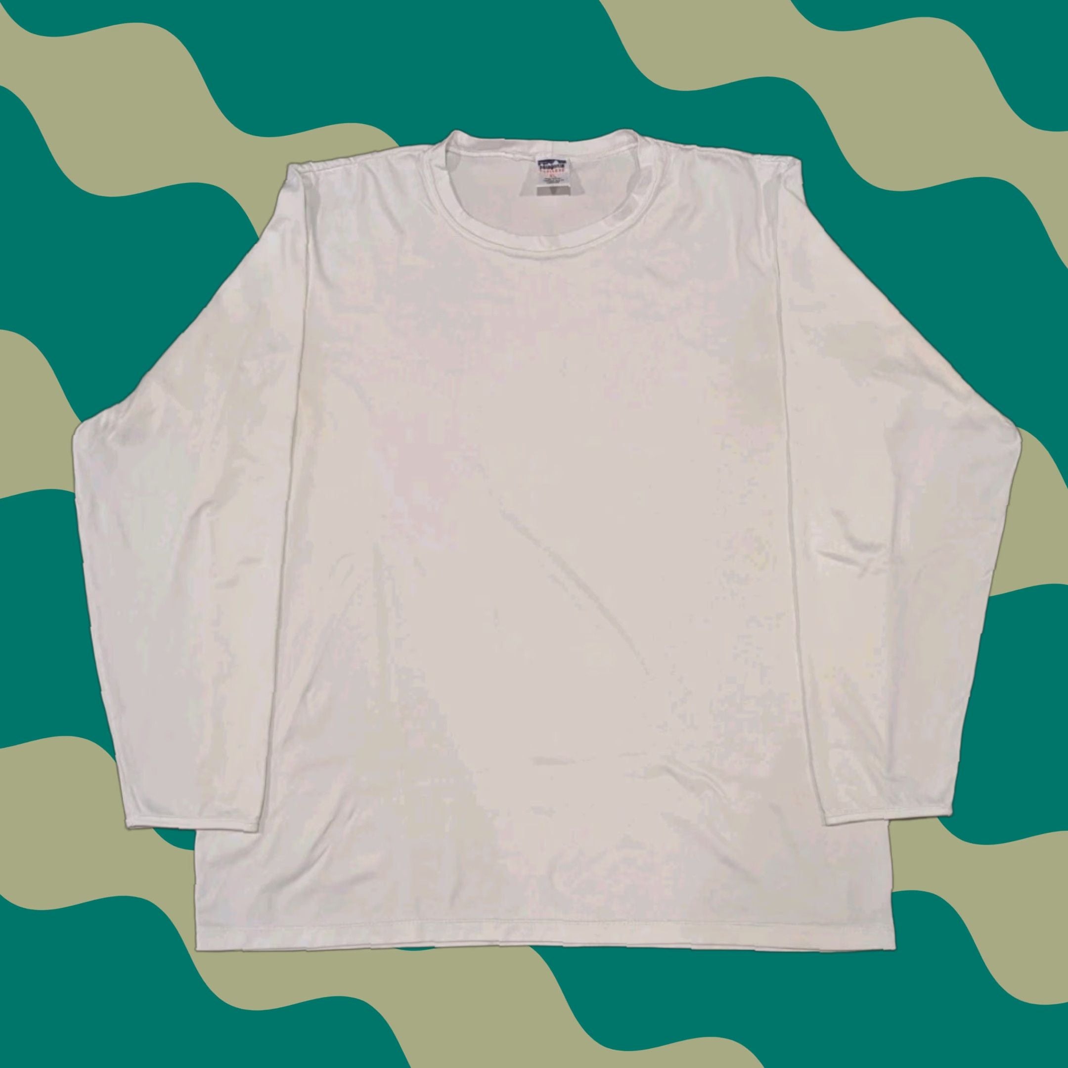 Vintage Patagonia Capilene Baselayer Shirt Mens Xl Long Sleeve White Usa Made Capilene T S