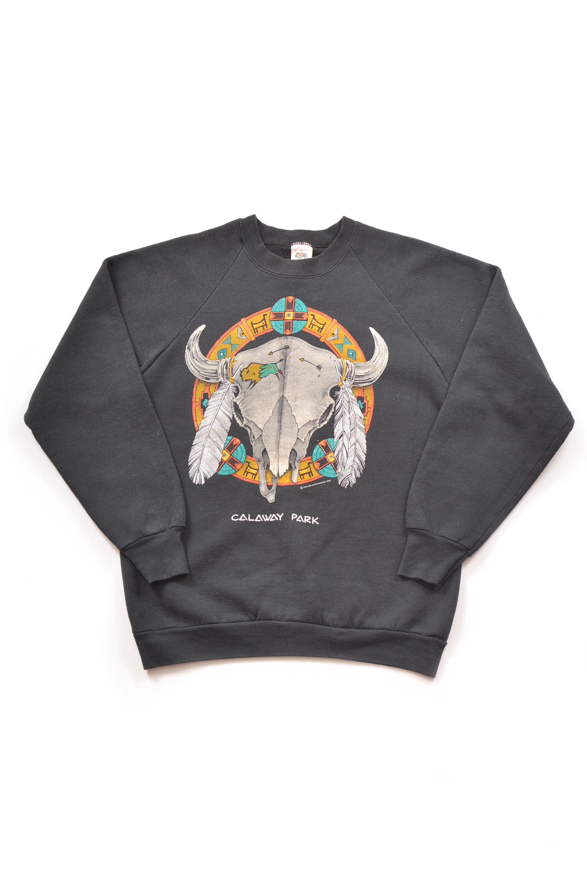 Vintage Fruit Of The Loom Calaway Park Vintage Pullover Sweatshirt