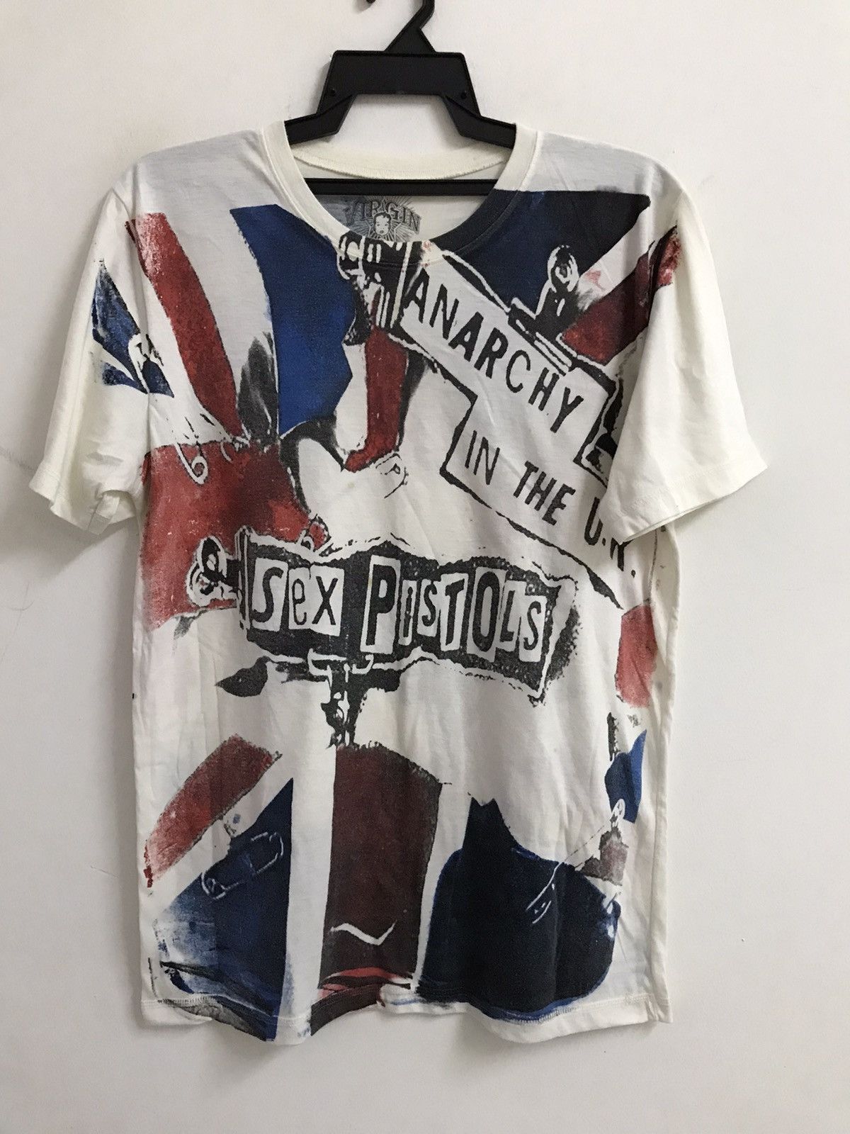 Vintage Sex Pistols Uk Tour T Shirt Punk Virgin Tee Hoodie, Sweatshirt | FlexRushtees.com