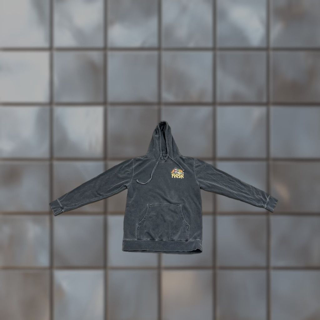 Vintage Phish Summer Tour 2022 Hoodie Pullover Medium Gray Mens Regular Cotton Pullover Hooded Long T-Shirts, Sweatshirt