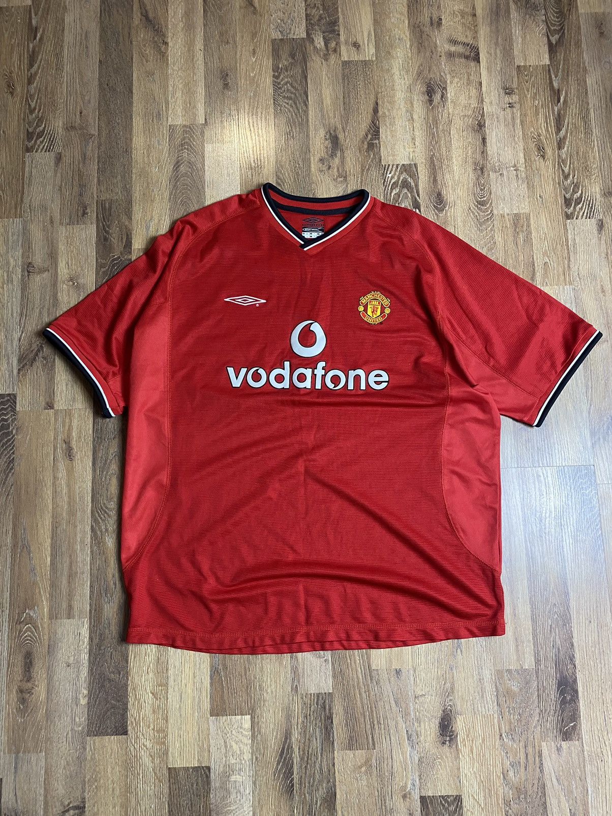 Vintage Umbro Manchester United Soccer Jersey