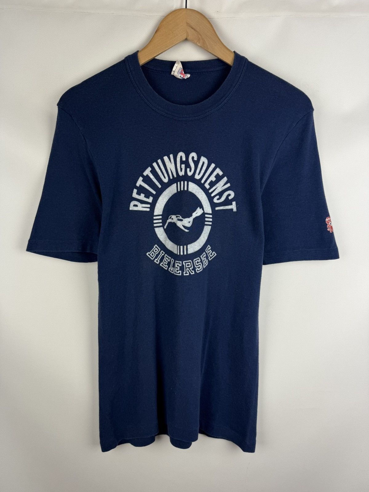 Vintage Tilt Rettungsdienst Bielersee Vintage 70 French Work T Shirt Hoodie, Sweatshirt | FlexRushtees.com