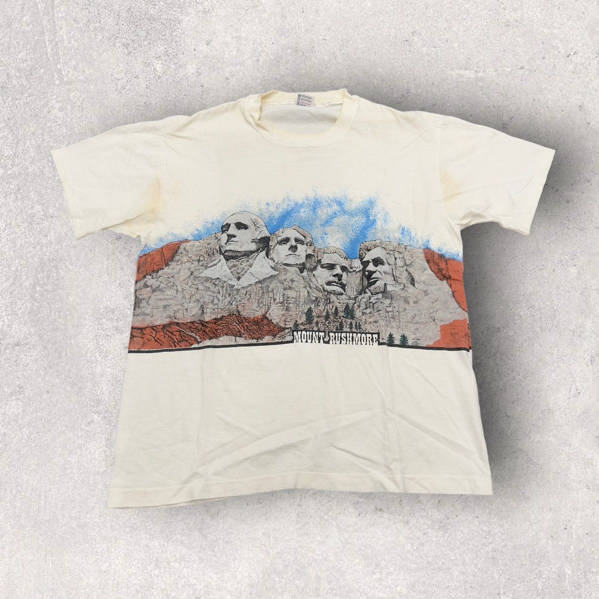 Vintage Mt Rushmore Tee