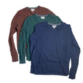Target Basics Goodfellow Lightweight Sweater Lot Navy Cotton Wool