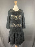 Sandro Black Lbd In Lace Fl Dr 001 T-Shirts, Hoodie, Sweatshirt | FlexRushtees.com