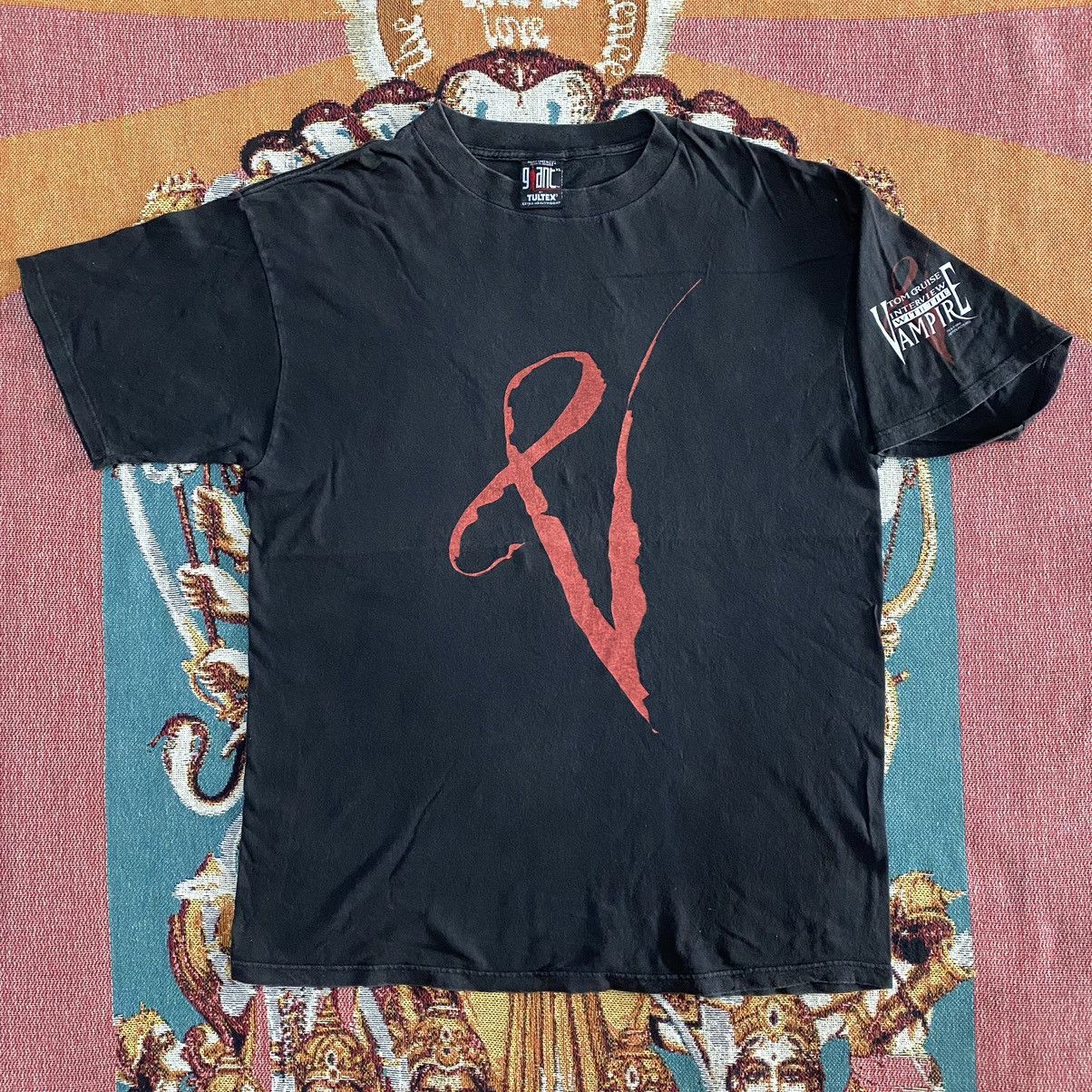 Giant Vtg 90s Interview With The Vampire Movie Tee Hoodie, Sweatshirt | FlexRushtees.com