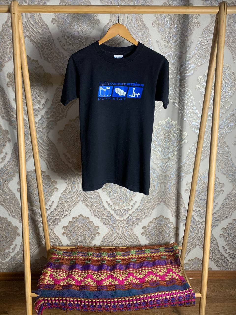 Vintage Porn Star Light Camera Action T Shirt 90s Y2k Hype Hoodie, Sweatshirt | FlexRushtees.com