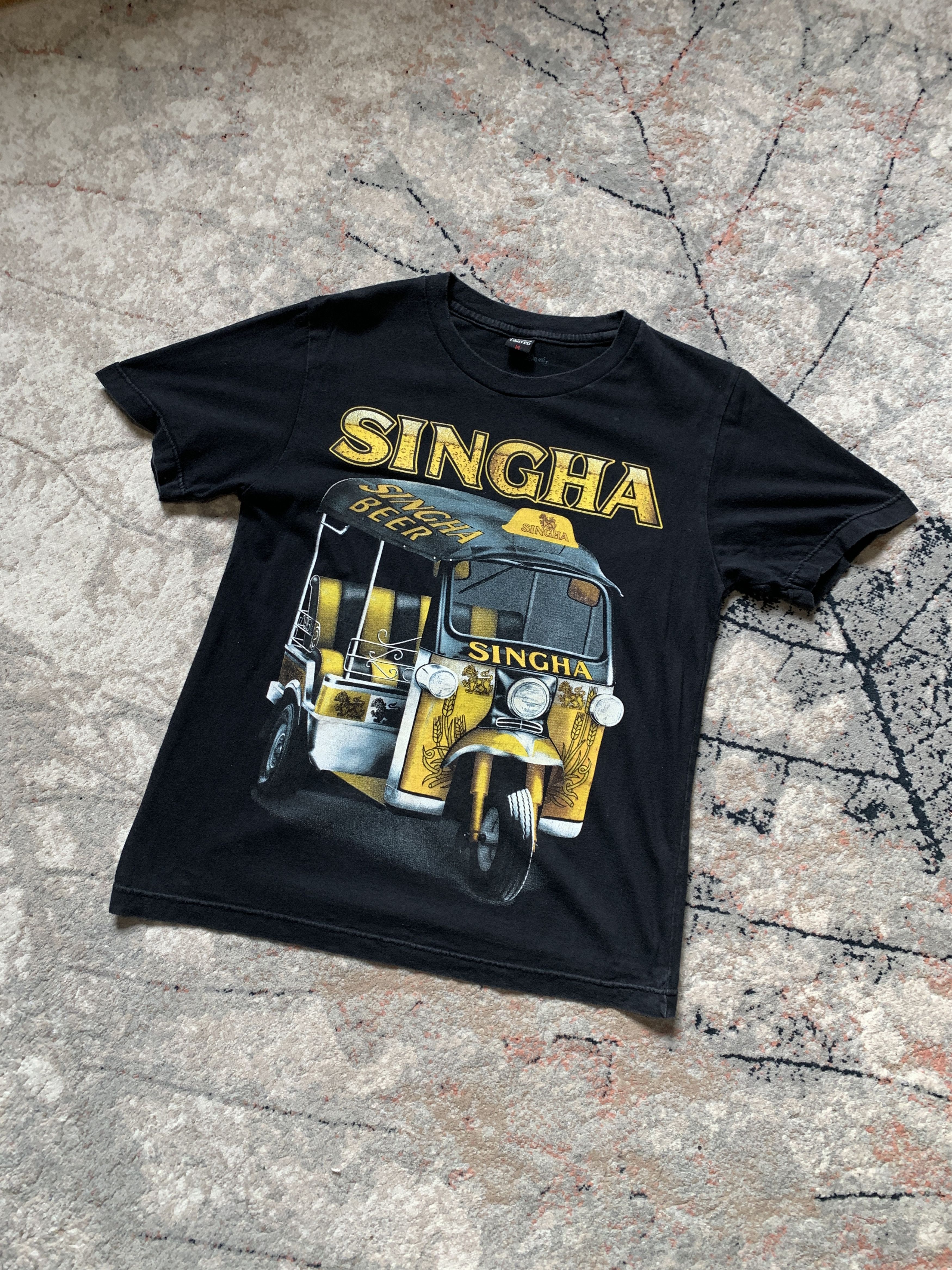 Vintage Singha Beer Tee Hoodie, Sweatshirt | FlexRushtees.com