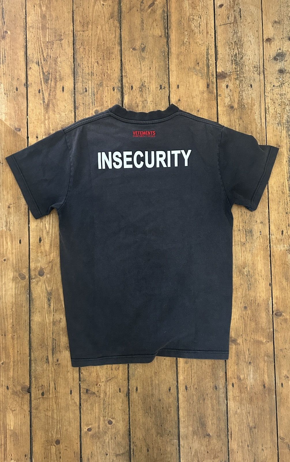 Vetements 2016 Insecurity T Shirt Hoodie, Sweatshirt | FlexRushtees.com