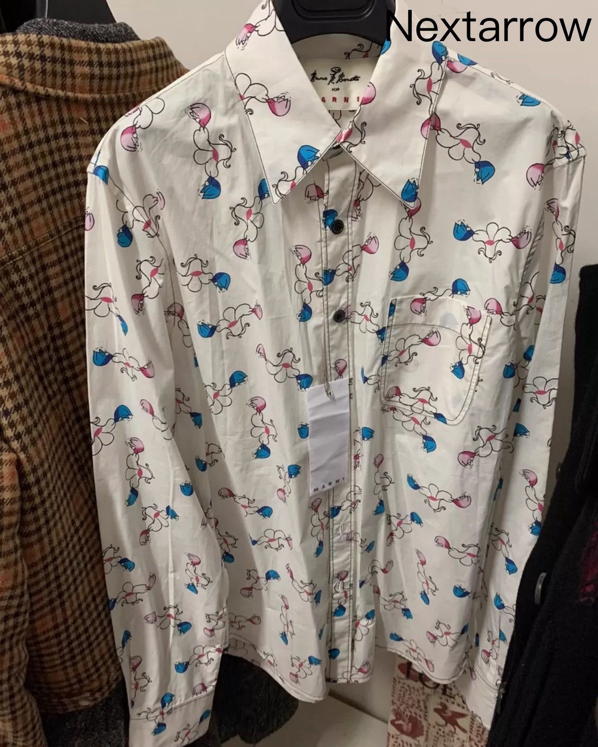 Marni Aw19 Artist Anime Collaboration Shirt2412 Nextarrow