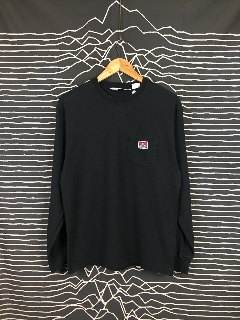 Vintage Ben Davis Work Clothing Pocket Longsleeve Tee
