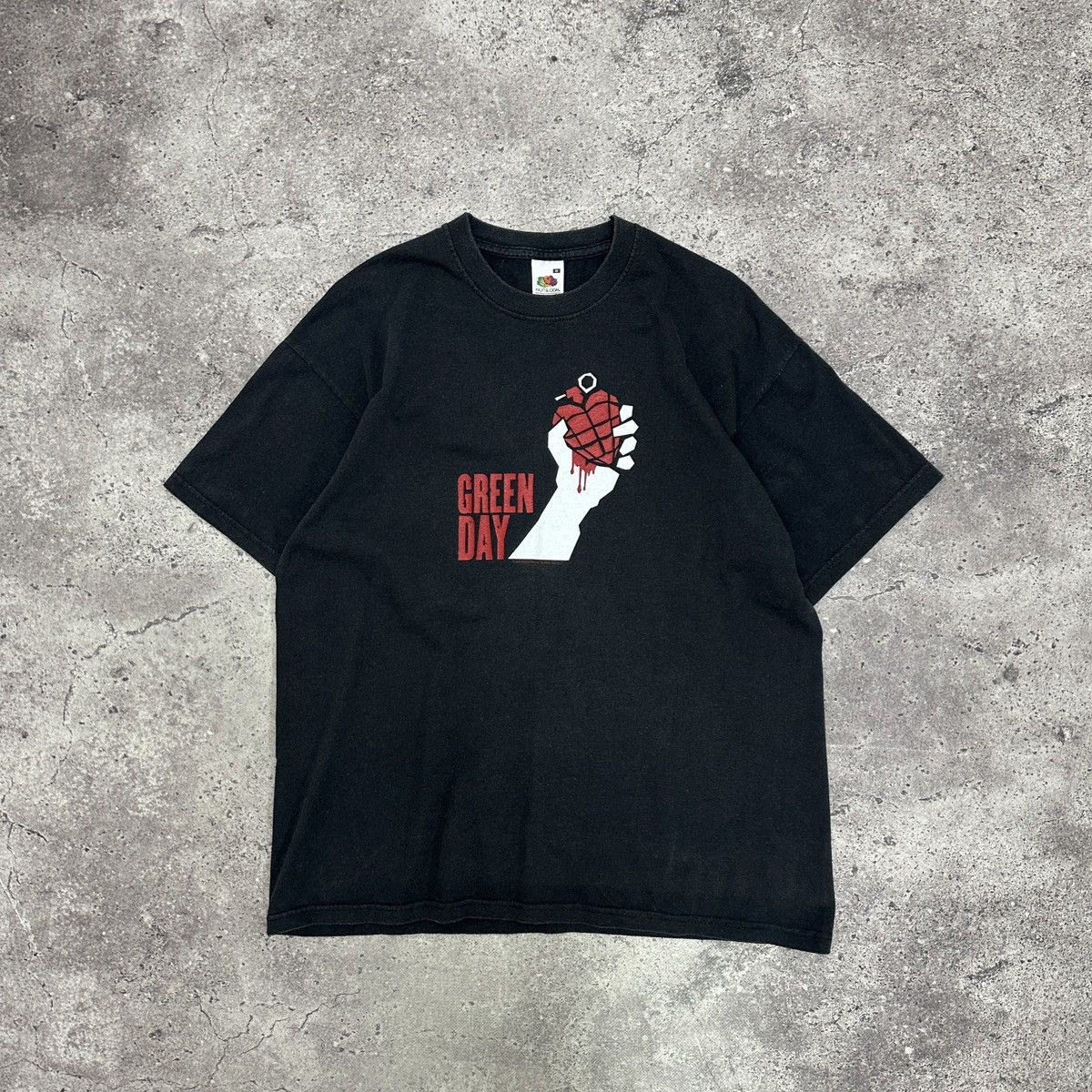 Vintage 00s Green Day 2005 Tee American Idiot 2 Side Print Hoodie, Sweatshirt | FlexRushtees.com