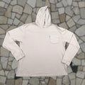 O Johnnie O Shirt Mens Xl Beige Hooded Tee Hoodie Golf Ocean Beach Olympic Club