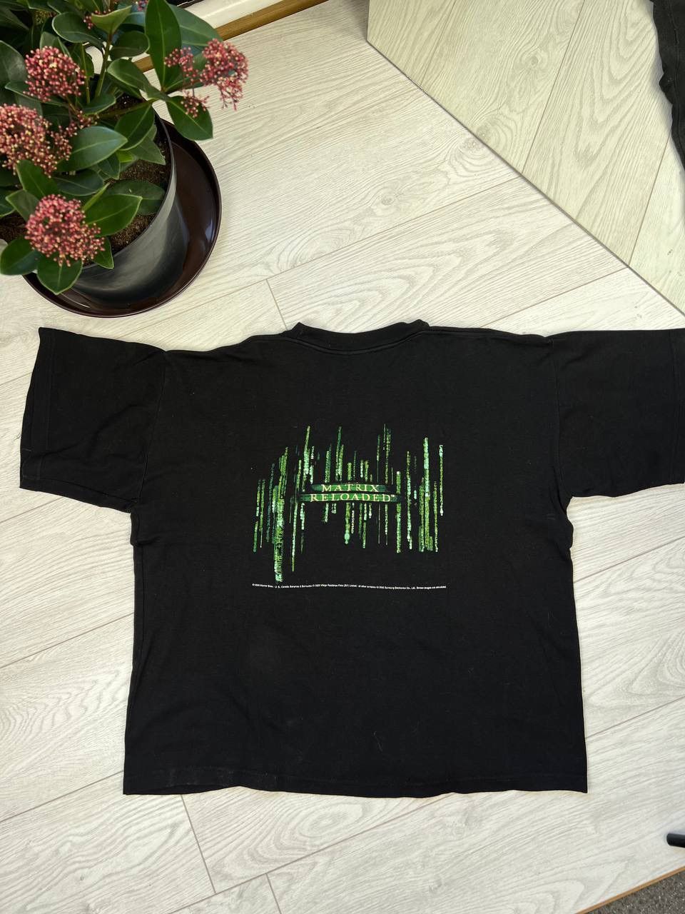 Vintage Matrix Reloaded Samsung Promo 2003 Vintage T Shirt Hoodie, Sweatshirt | FlexRushtees.com