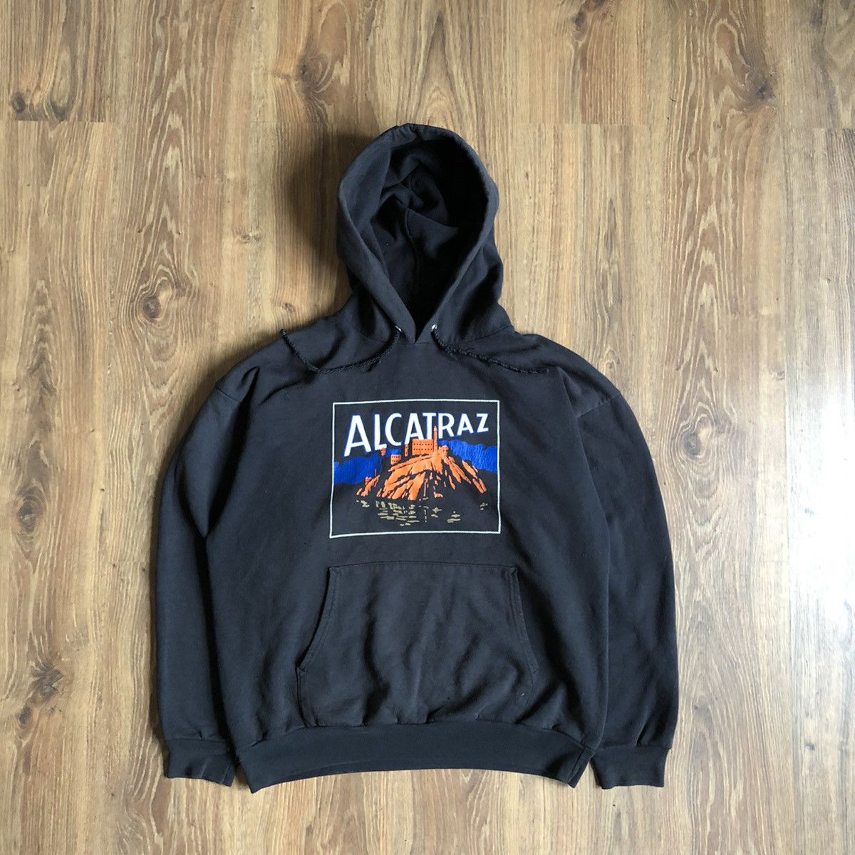 Vintage Hanes Alcatraz Hoodie