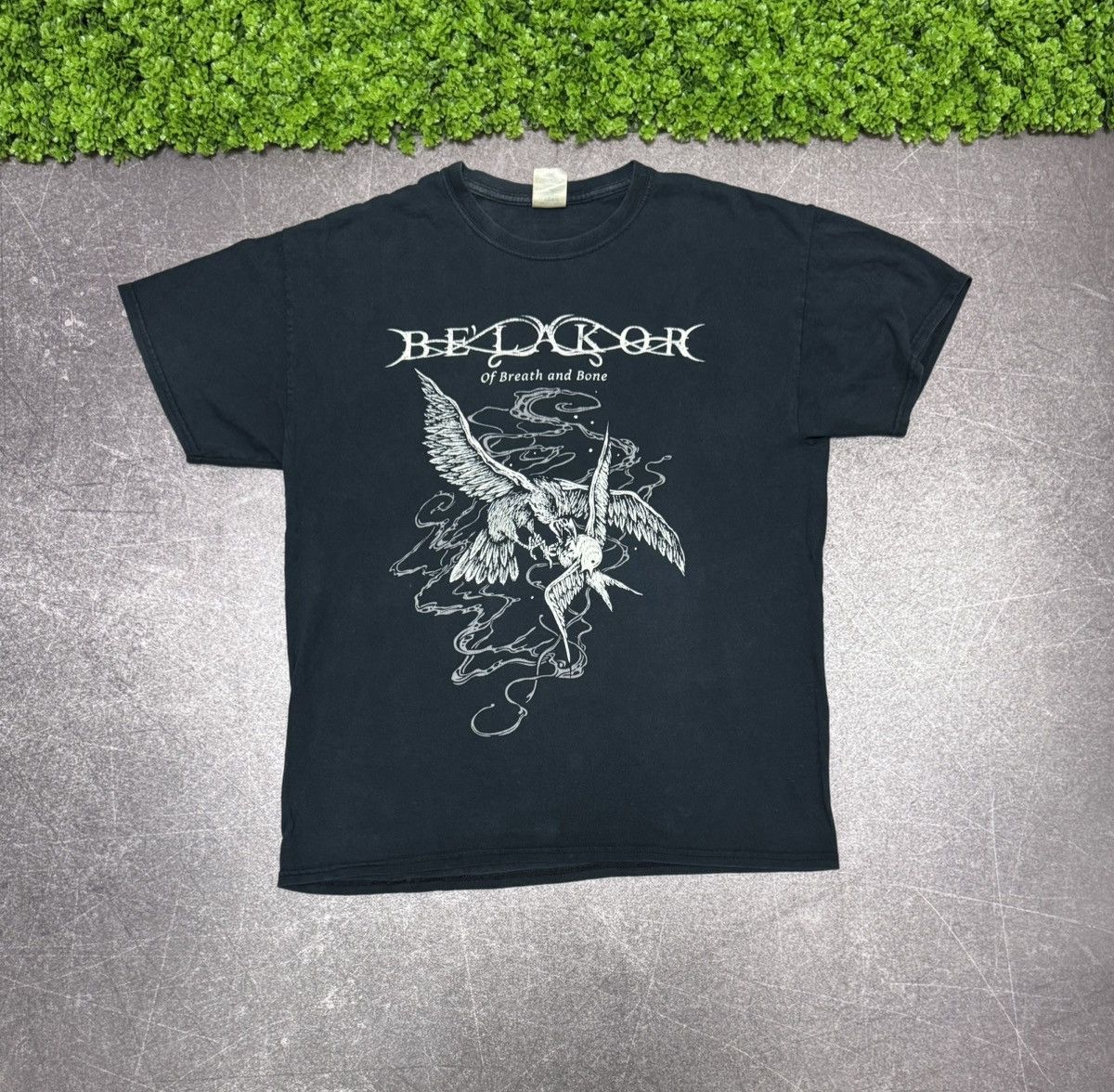 Band Tees Vintage 2000s Belakor T Shirt Rock Metal Band Y2k