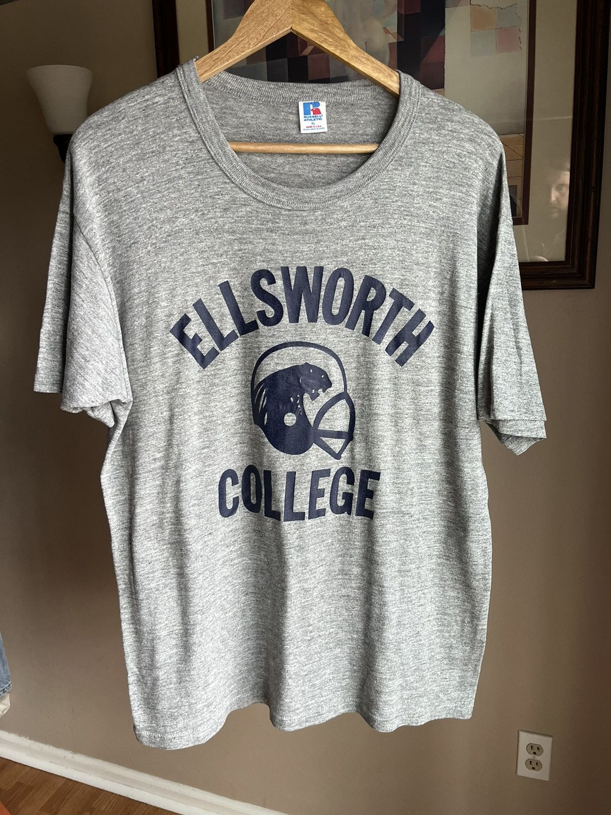Russell Athletic Late 80s Russel Football Tshirt