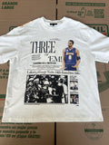 Other Kobe Bryant Lakers 2002 Three Peat Newspaper Tee Hoodie, Sweatshirt | FlexRushtees.com