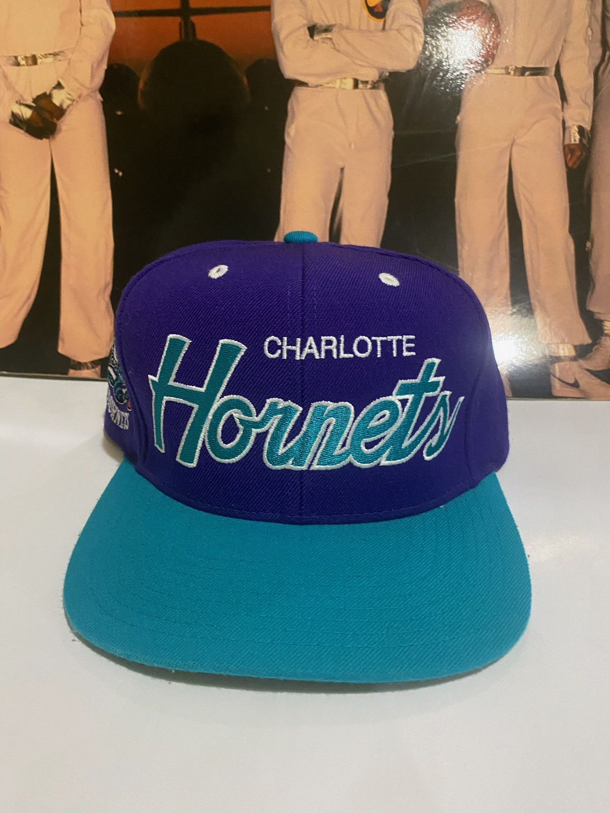 Ness Mitchell Ness Charlotte Hornets Vintage Snapback