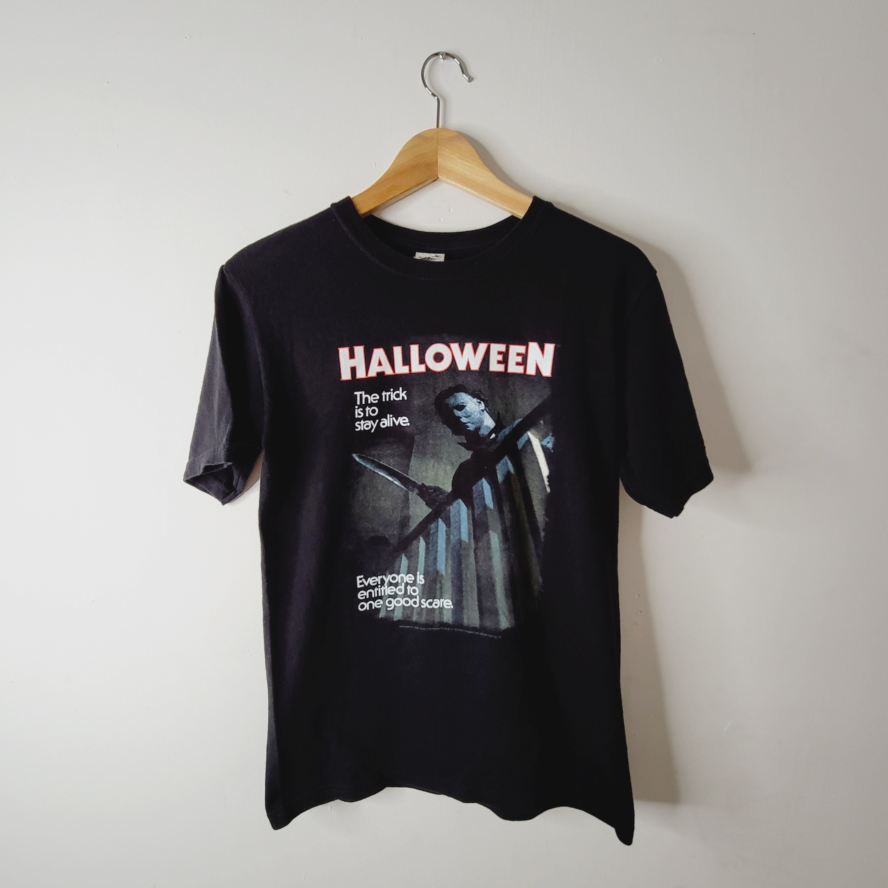 Vintage Y2k Halloween Michael Myers Shirt Hoodie, Sweatshirt | FlexRushtees.com