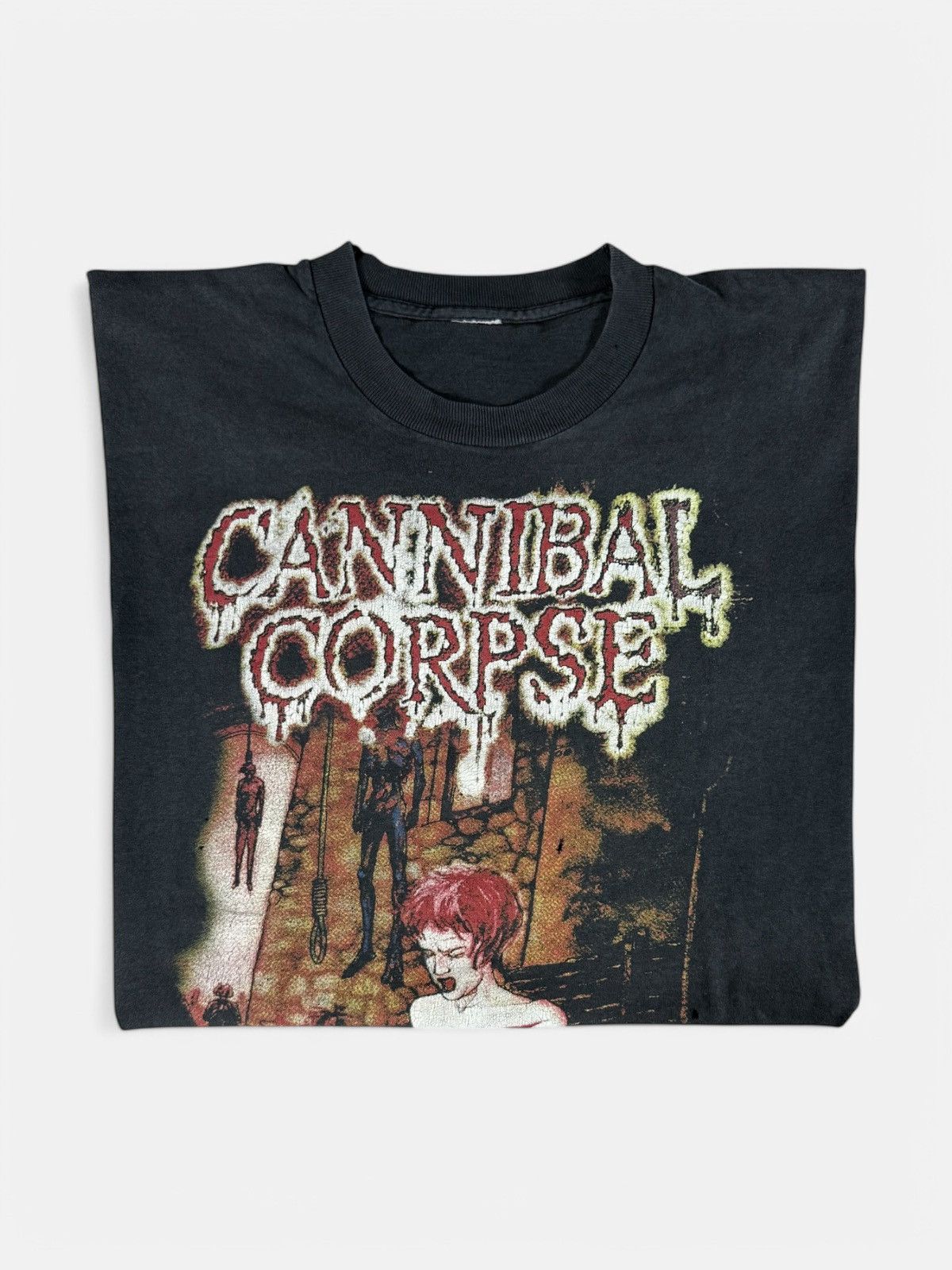 Vintage Cannibal Corpse 90 S Gallery Of Suicide T Shirt Hoodie, Sweatshirt | FlexRushtees.com