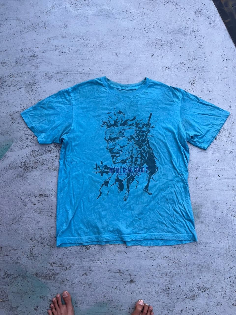 Uniqlo Game Metal Gear Solid 2 Tshirt Lgb
