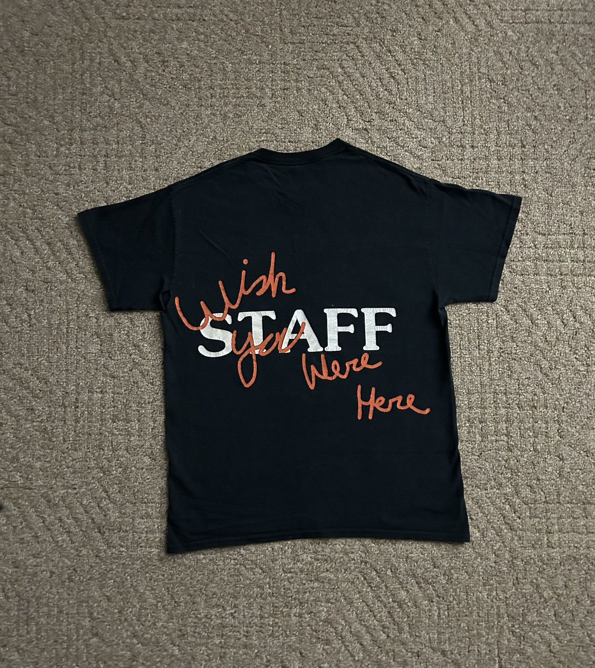 Other Astroworld Tour Wish You Were Here Staff Tee Hoodie, Sweatshirt | FlexRushtees.com