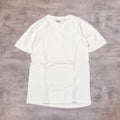 Vintage 1990 S Hanes Henley Blank Thrashed White Tee