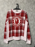 Bape Check Gift Busy Works Sweatshirt Crewneck A Bathing Ape T-Shirts, Hoodie | FlexRushtees.com