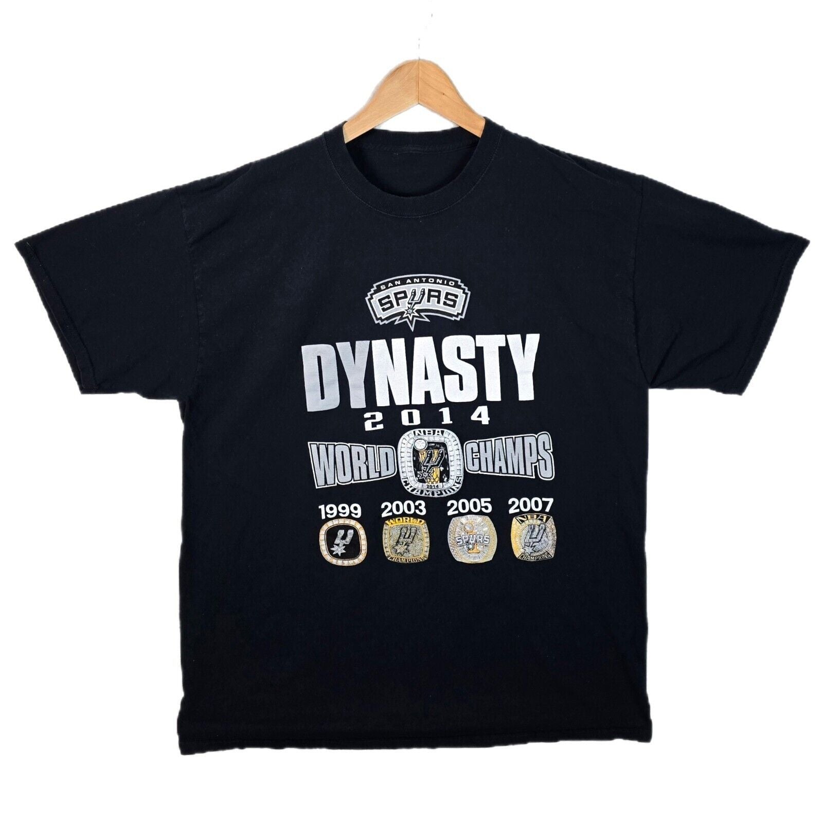 Other San Antonio Spurs Dynasty World Champs Shirt Xl 2014 Hoodie, Sweatshirt | FlexRushtees.com