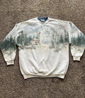 Designer Vintage 3d Print Winter Forest Wood Sweatshirt Avantgarde Y2 T-Shirts, Hoodie | FlexRushtees.com